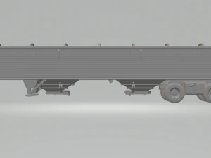 Trailer wilson 2axles grain 3D Print Model