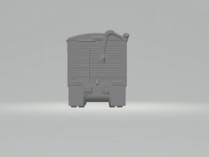 Trailer wilson 2axles grain 3D Print Model