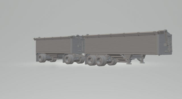 Trailer wilson double grain 3D Принт Модель .c4d .max .obj .3ds .fbx .stl .blend 