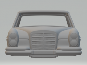 Mercedes benz 280 sel 1972 Modèles 3D en vedette