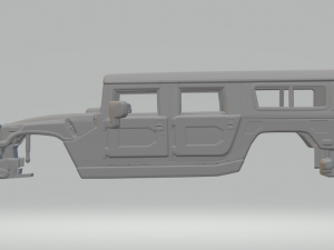 Hummer h1 3D Print Model