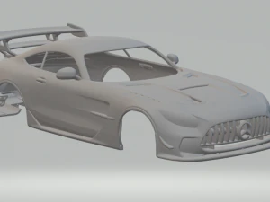 AMG GT Black Series 2021 3D Print Model