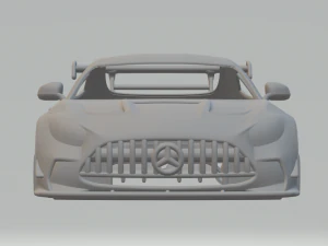 AMG GT Black Series 2021 3D Print Model