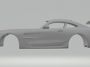 AMG GT Black Series 2021 Modello di stampa 3D