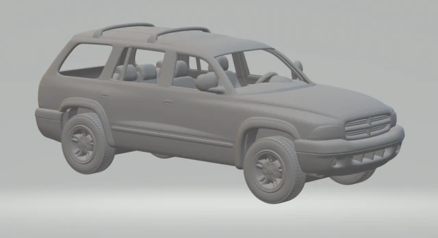 Dodge durango 2010 3D Print Model .c4d .max .obj .3ds .fbx .stl .blend