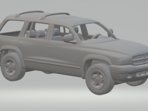 Dodge durango 2010 3D Print Model