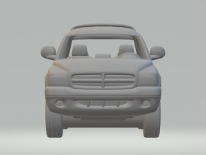 Dodge durango 2010 3Dプリントモデル