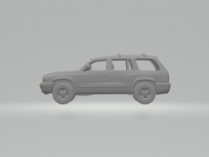 Dodge durango 2010 3Dプリントモデル
