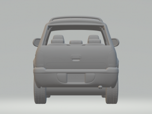 Dodge durango 2010 3Dプリントモデル