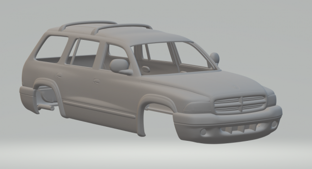 Dodge durango 2010 3D Принт Модель .c4d .max .obj .3ds .fbx .stl .blend 