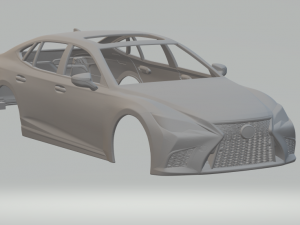 2022LexusLS500FSport 3D Принт Модель