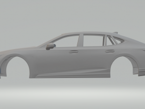 2022LexusLS500FSport Modèles 3D en vedette