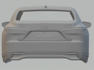 2022LexusLS500FSport 3D Print Model