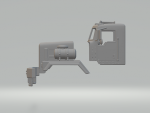 Kenworth c500 cabin 3D Принт Модель