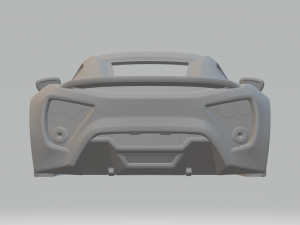 Zenvo ST1 2010 Model do druku 3D