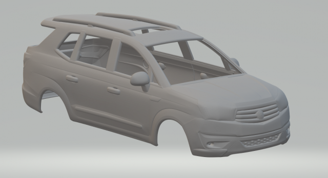 Ssangyong stavic 3D 프린트 모델 .c4d .max .obj .3ds .fbx .stl .blend 