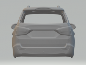 Ssangyong stavic 3D 프린트 모델