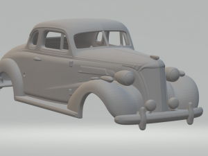 Chevrolet master deluxe coupe 37 3D Print Model