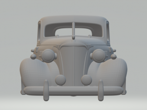 Chevrolet master deluxe coupe 37 3D-Druckmodell