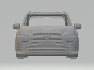 LEXUS LX 600 2022 3D 打印模型