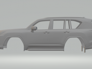 LEXUS LX 600 2022 3D 打印模型