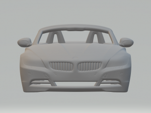 Z4 cabriolet 3Dプリントモデル