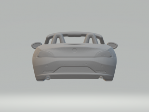 Z4 cabriolet 3Dプリントモデル