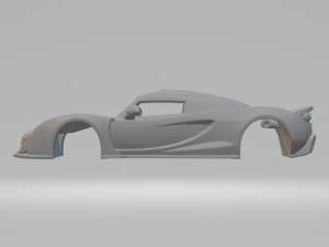 Hennessey venom gt 3D Print Model