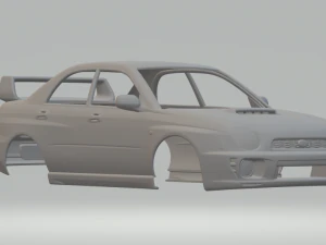 Subaru wrx 2000 3D Print Model