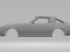 Mazda rx-7 mk1 Modello di stampa 3D