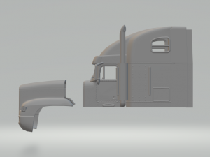 FREIGHTLINER CLASSIC XL 3D Print Model