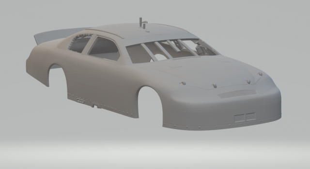 Chevrolet monte carlo ss nascar 3D Print Model .c4d .max .obj .3ds .fbx .stl .blend 