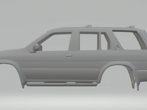 Nissan Pathfinder 3Dプリントモデル