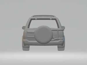 Nissan Pathfinder 3Dプリントモデル
