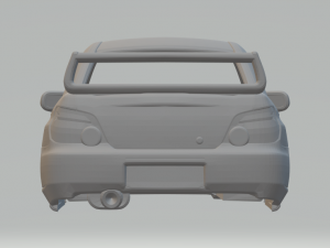 Subaru wrx 2004 Modelo de impresión 3D