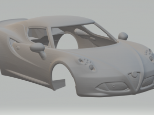 Alfa romeo 4c Modello di stampa 3D