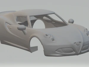 Alfa romeo 4c 3D Print Model