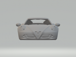 Alfa romeo 4c 3D 打印模型