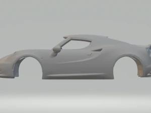 Alfa romeo 4c 3D Print Model
