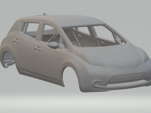 Nissan leaf Modelo de Impressão 3D
