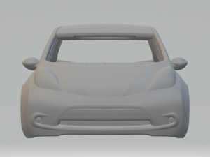 Nissan leaf 3Dプリントモデル