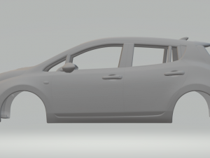 Nissan leaf 3Dプリントモデル