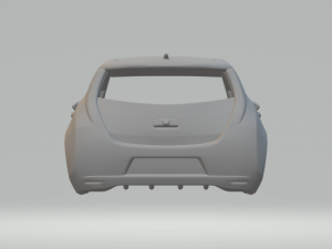 Nissan leaf 3Dプリントモデル