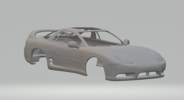 Mitsubishi gto 97 Modello di stampa 3D .c4d .max .obj .3ds .fbx .stl .blend 