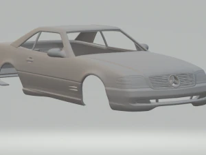 MERCEDES SL COUPÉ Modello di stampa 3D