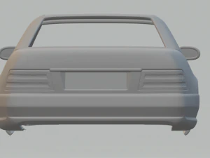 MERCEDES SL COUPE 3D Print Model
