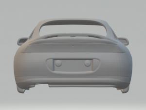 Mitisubishi eclipse 3D 프린트 모델