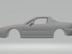 Honda del sol 3D Print Model