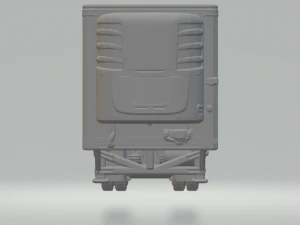 Trailer box reefer 3D Print Model