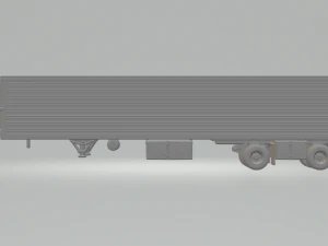 Trailer box reefer 3D Print Model